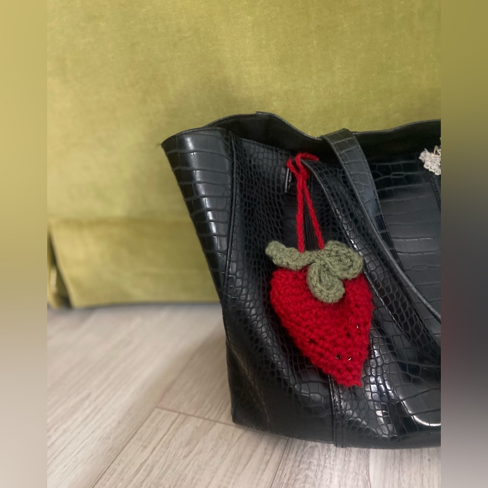 Strawberry bag charm!